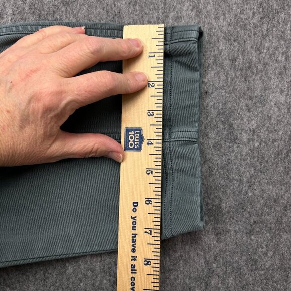 Spanx Pull On Stretch Twill Straight Leg Pants Women's Size 1X Gray High Waist - Picture 12 of 13